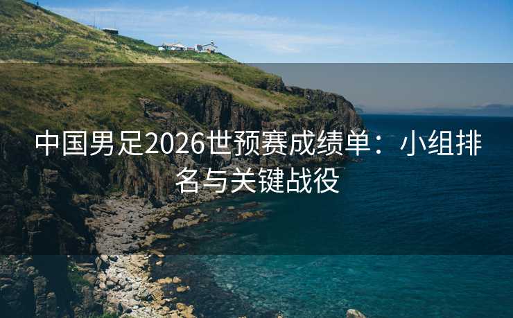 中国男足2026世预赛成绩单：小组排名与关键战役